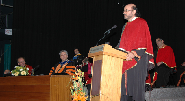 Ceremony for the Award of an Honorary Doctorate to Dr. Christos Papadimitriou, March 18, 2008